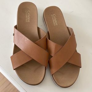Tan Leather Sandal